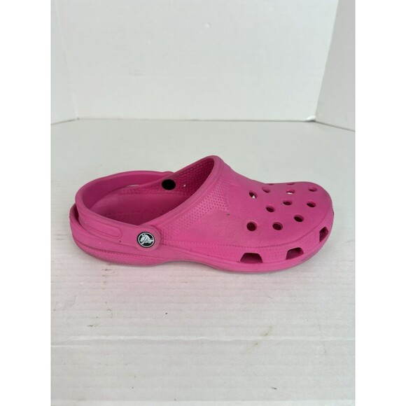Crocs Clogs Pink, Slip On, Mens 8-9 Womens 10-11 - Picture 1 of 9